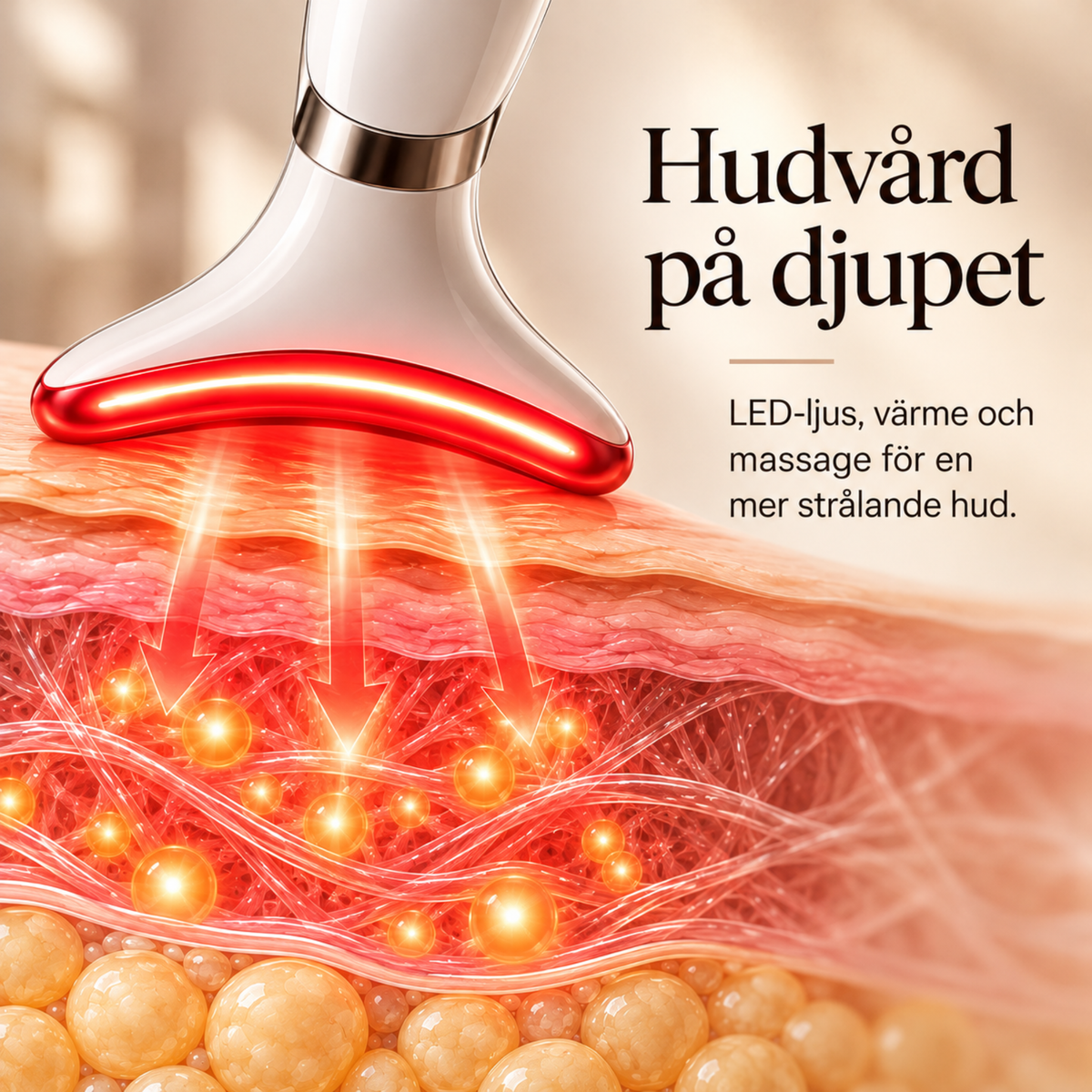 The Firmer, 7-i-1 Ansiktsmassage För En Yngre Hud