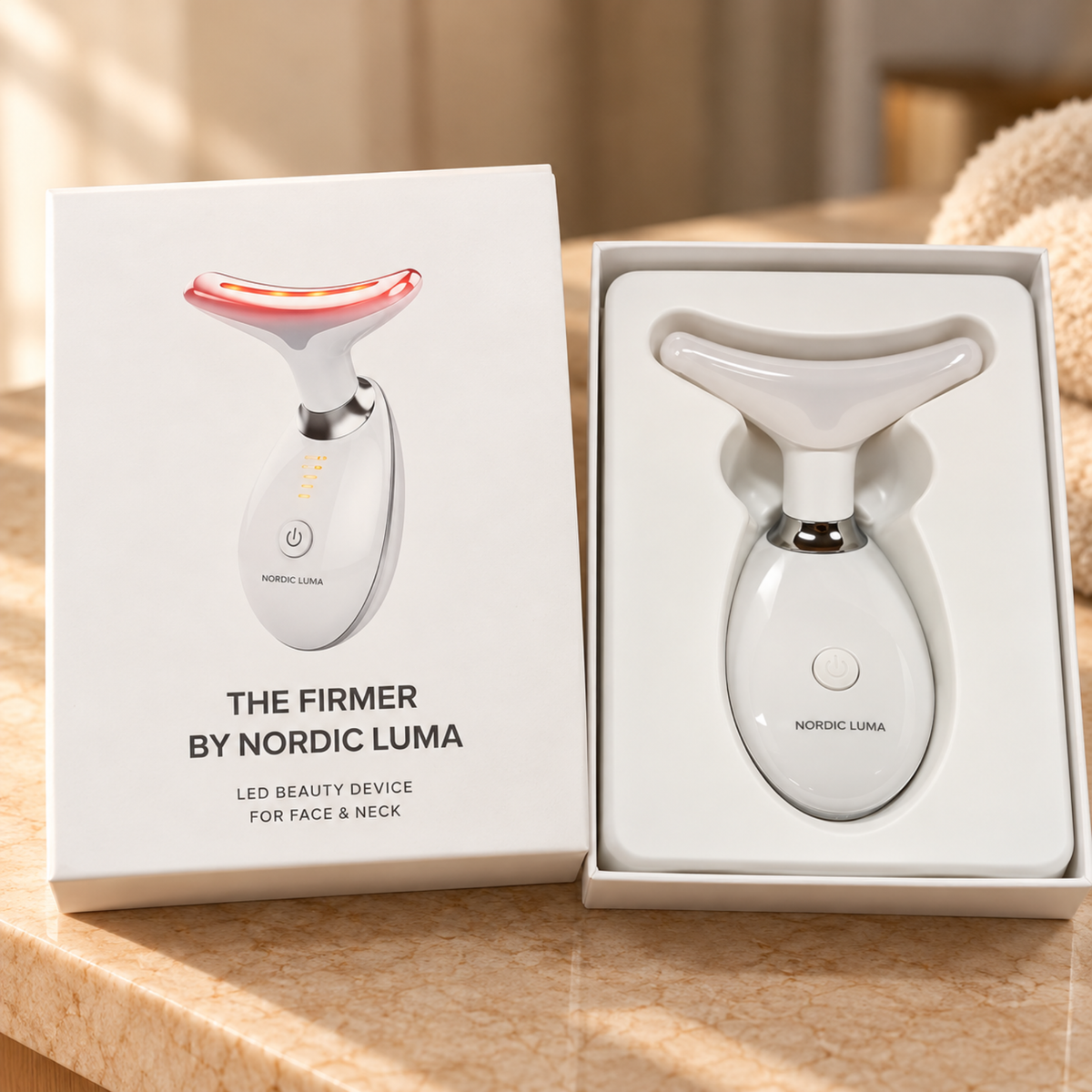 The Firmer, 7-i-1 Ansiktsmassage För En Yngre Hud